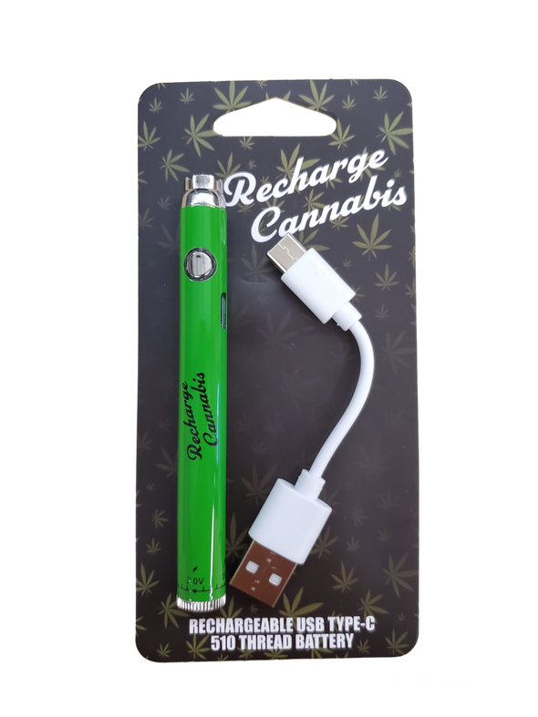 RECHARGE CANNABIS 400 MAH 510 CART BATTERY